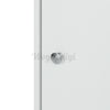 White Bathroom Cabinet Tall Cupboard 1 Door 5 Shelves Unit Storage Home Bookcase