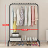 Heavy Duty Clothes Garment Rail Rack Hanging Display Stand Shoes Storage Shelves