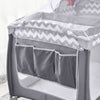 Foldable Baby Travel Cot Crib Bed with Infant Changing Table Playpen Bassinet