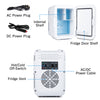4L Mini Fridge Portable Cooler and Warmer Ice Box Table Top Bedroom Makeup Car