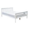 Standard Double Bed Frame 4FT6 Solid Wood Pine for Teens Fit Mattress 190x135cm
