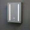 LED Illuminated Bathroom Mirror Cabinet with Sensor Demister Pad Shaver Socket