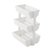 2/3 Tier Fruit Vegetable Wood Stand Storage Basket Holder Display Rack Organiser