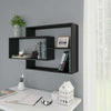 Floating Wall Mounted Bookshelf Hanging Storage Display Shelf Unit Multi Colours