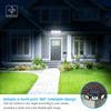 74 LED Solar Powered PIR Motion Sensor Lamp Outdoor Garden Security Wall Lights