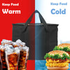 70L Large Food Delivery Insulated Bags Pizza Takeaway Thermal Warm/Cold Bag Ruck