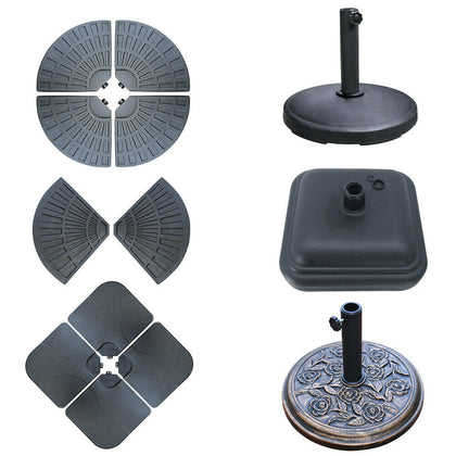 Parasol Base Stand Weights for Round Retangle Banana Hanging Cantilever Umbrella