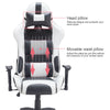 Executive Computer Racing Gaming Office Chair Recliner Adjustable Swivel Leather