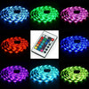 5V 5M LED Strip Lights 5050 RGB Multi Colour USB TV PC Back Mood Lighting+Remot