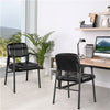 Reception Chairs 2pcs Upholstered Office Meeting Chairs Executive Guest Chairs