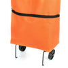 Foldaway 2 Wheels Shopping Shopper Grocery Trolley Luggage Carrier Bag 5 colours
