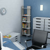 Decorotika Alice 5-Shelf Modern Corner Unit Bookcase Bookshelf Shelving Unit