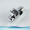 Chrome Shower Rail Head Slider Holder Adjustable 18-25mm Universal Bracket UK