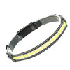 COB+LED Headlamp Headlight Torch Flashlight Work Light Bar Head Band Lamp USB