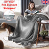 Large Waterproof Dog Blanket Puppy Cat Warm Sherpa Pet Sofa Bed Throw Cushion UK