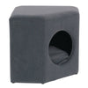 2 In 1 Cat Ottoman Side Chair Stool Footstool With Pet House Condo Space Saving