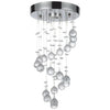 Modern Chandelier Acrylic Crystal Light Shades Droplet Ceiling Lampshade Pendant