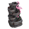 Large Rockery Water Feature Solar Power Water Fountain Garden Statues Outdoor
