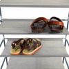 Shoe Rack 10 Tier Cabinet Storage Organiser Stand Shelf 30 Pairs Dustproof Grey