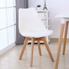 Eiffel Dining Chair Computer Desk Seat Wooden Legs For Home Office Room Study