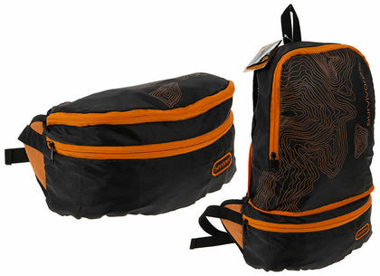 Convertible Waist-bag to Rucksack ideal for travelling & outdoor activities