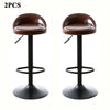2Pcs Breakfast Bar Stools Broadway Vintage High Seat Chair Home Kitchen Pub UK
