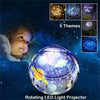 LED Rotating Light Projector Star Moon Sky Room Night Mood Lamp Light Baby Kids