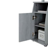 Computer Desk with Cupboard and Shelves for Home Office - Piranha Elver PC 1y