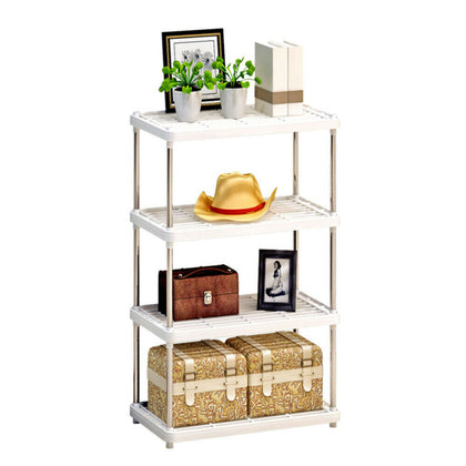 4 Tier Storage Holder Rack Shelf Organizer Shelving Unit Kitchen Bathroom Shelf