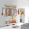 Clothes Rail Rack Heavy Duty Hanging Garment Display Shelf Shoe Storage Stand UK