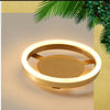 LED Golden Ring Ceiling Lamp Nordic Modern Minimalist Entrance Hallway Bedroom