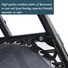 2x Sun Lounger Zero Gravity Chair Garden Folding Recliner Outdoor Portable Patio