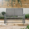 Ex Display 2 Seater Glider Bench Garden Furniture Patio Outdoors Seating