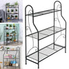 Metal Wire Plant Pot Bonsai Display Rack 3 Tier Organizer Shelf Storage Shelving