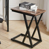 Industrial Sofa Side End Table Vintage Rustic Metal Coffee Tea Table Lamps Desks