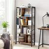 Industrial Large Bookcase Metal Shelving Unit Book Shelf Storage Display Cabinet