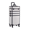 4 IN1 Makeup Trolley Case Beauty Trolley Case Vanity Case Box on Wheels w/Drawer