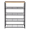 5 Tier Shoe Rack Bench Storage Shelving Display Stand Hallway Organiser Holder