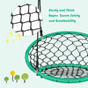 Net Hanging Swing Chair Kids Indoor Outdoor Play Equipment W/ Adjustable Ropes