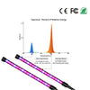 2 Head 40LED Grow Light Plant UV LED Growing Indoor Clip Plants Lamp Hydroponics