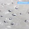 Bathroom Clear Curtain Extra Long Eco-Friendly Washable Shower Curtain 180x180cm
