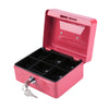 6" inch Small Key Lock Petty Cash / Piggy Bank Money Box Pot Safe Lockable Safe