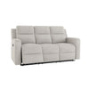 BERLIN 1+2+3 FABRIC MANUAL RECLINER DRINKS CONSOLE LIVING ROOM RECLINING SOFA