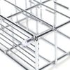 Stainless Steel Bathroom Toothbrush Holder Metal Toothpaste Stand Storage Rack