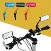 1 Pair Bicycle Cycling Handlebar Rear Views Rearview Mirror Colourful Rectangle