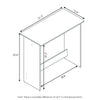 Furinno 14035 Series Simplistic Study Table