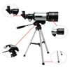 F30070m Monocular Professional Space Astronomic Telescope With Tripod New