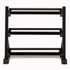 3 TIERS SPORTS STAND RACK HOLDER DUMBBELLS STORAGE RACK GYM WEIGHTS