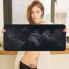 Durable Non-slip World Map Large Laptop Computer Mouse Pad Gaming Table Desk Mat