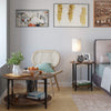 Set of 2 Coffee Table Nesting Tables Side Table End Cocktail Table Living Room